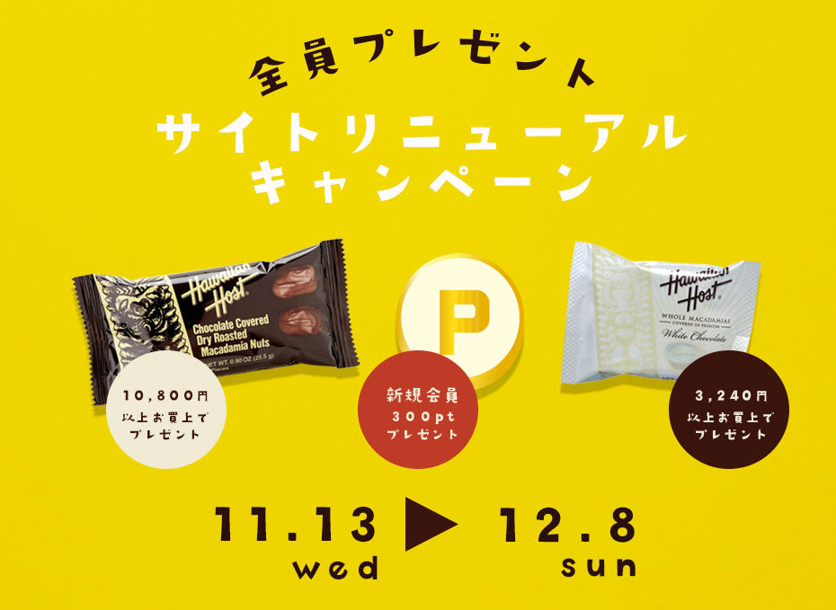 サイトリニューアル記念「プレゼントキャンペーン」