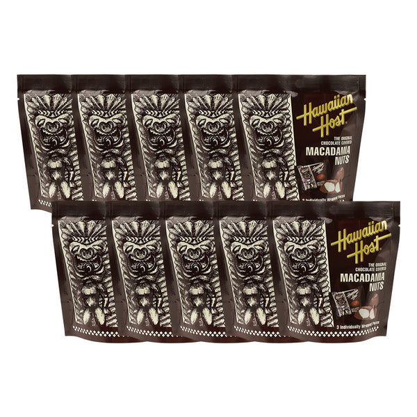 マカダミアナッツチョコレートTIKI プチパック(3粒)10袋セット