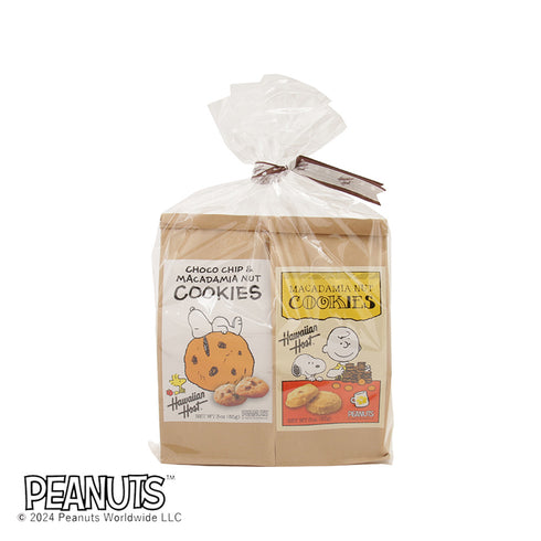 スヌーピートートバッグセット マカデミアナッツ&チョコチップクッキー