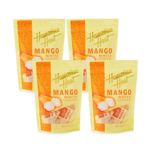 ドライマンゴーホワイトチョコレート(12枚)4袋セット