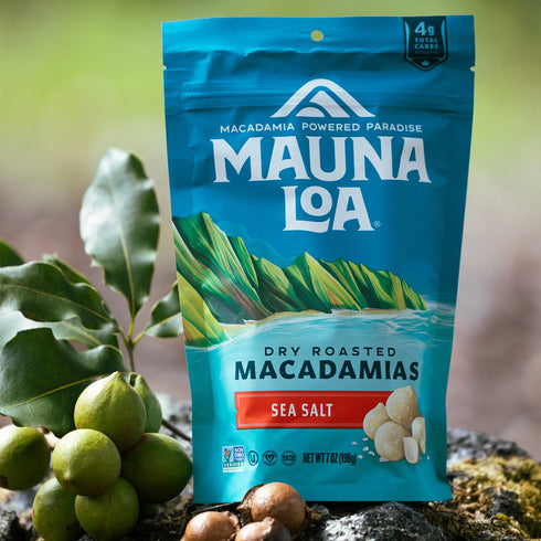 マウナロア シーソルト マカダミアナッツ198g