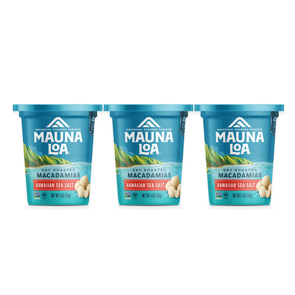 マウナロア シーソルト マカダミアナッツカップ3個セット