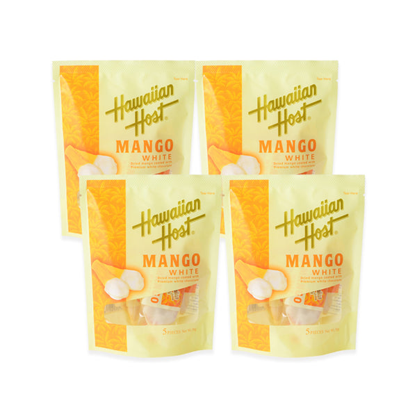 ドライマンゴーホワイトチョコレート(5枚)4袋セット