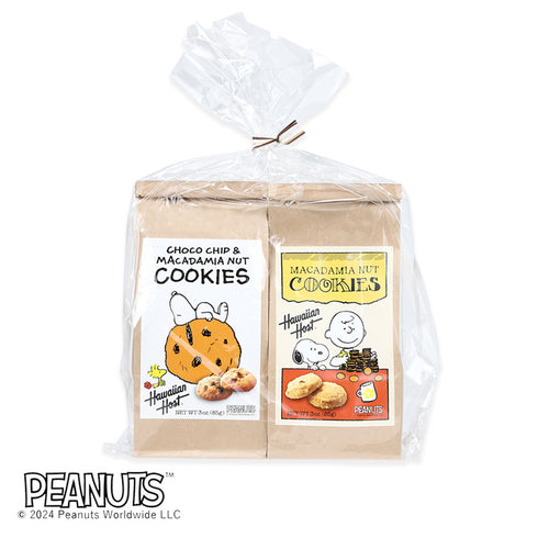 スヌーピーと仲間たちトートバッグセット マカデミアナッツ&チョコチップクッキー