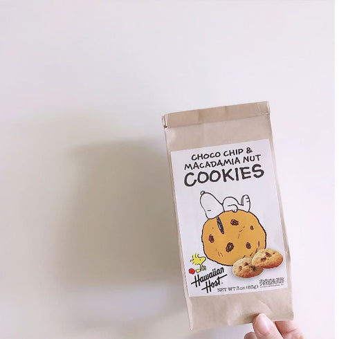 スヌーピー チョコチップマカダミアナッツクッキー7袋セット