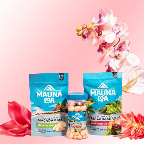 マウナロア マカダミアナッツ ミニアソートバッグ(85g)4袋セット