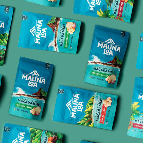 マウナロア マカダミアナッツお試し3袋セット(シーソルト/ガーリックオニオン/ハニー)