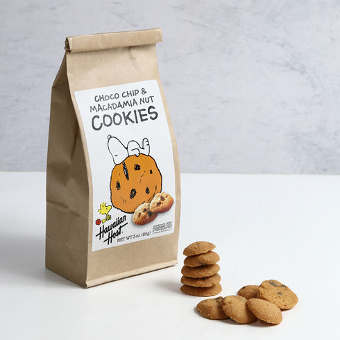 スヌーピートートバッグセット マカデミアナッツ&チョコチップクッキー