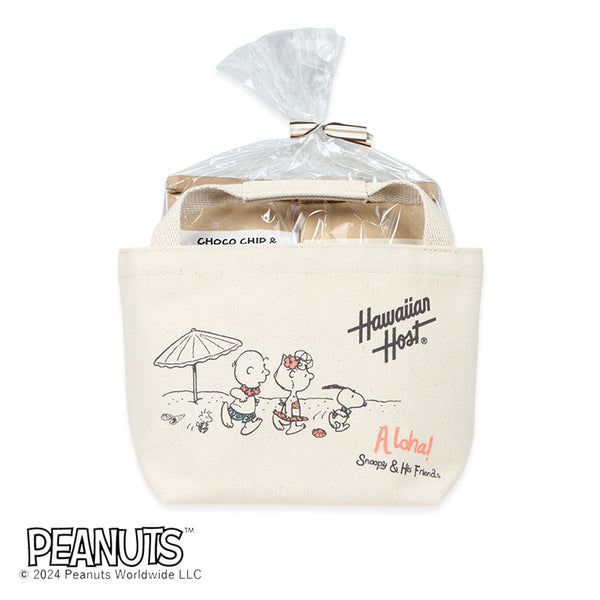 スヌーピーと仲間たちトートバッグセット マカデミアナッツ&チョコチップクッキー