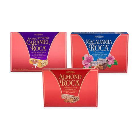 アーモンドロカお試し3種セット(アーモンド/キャラメル/マカダミア)