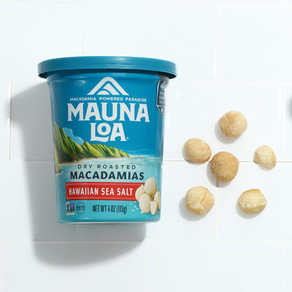 マウナロア シーソルトマカダミアナッツカップ113g – 【ハワイアン