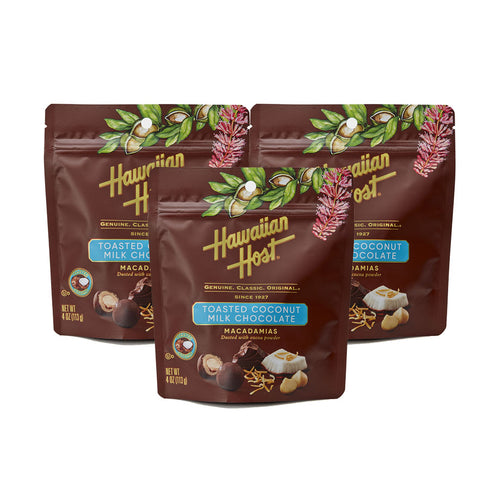 パラダイスコレクション マカダミアナッツチョコレート トーステッドココナッツ3袋セット