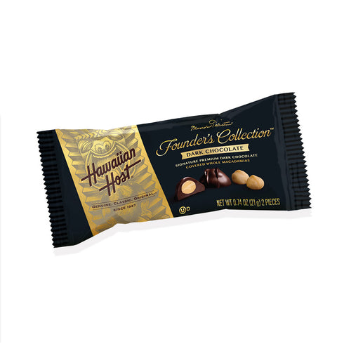 マカダミアナッツチョコレート ダークバー(2粒) 10袋セット