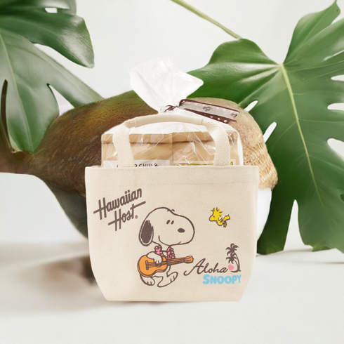 スヌーピートートバッグセット マカデミアナッツ&チョコチップクッキー