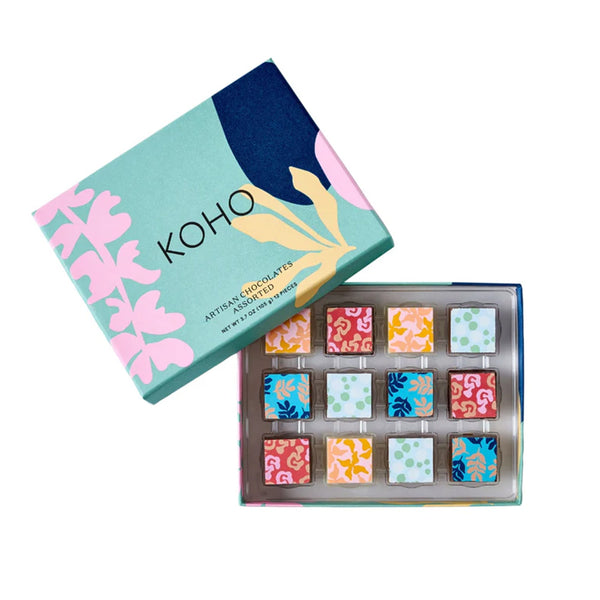 KOHO プラリネアソート エメラルド 12PC