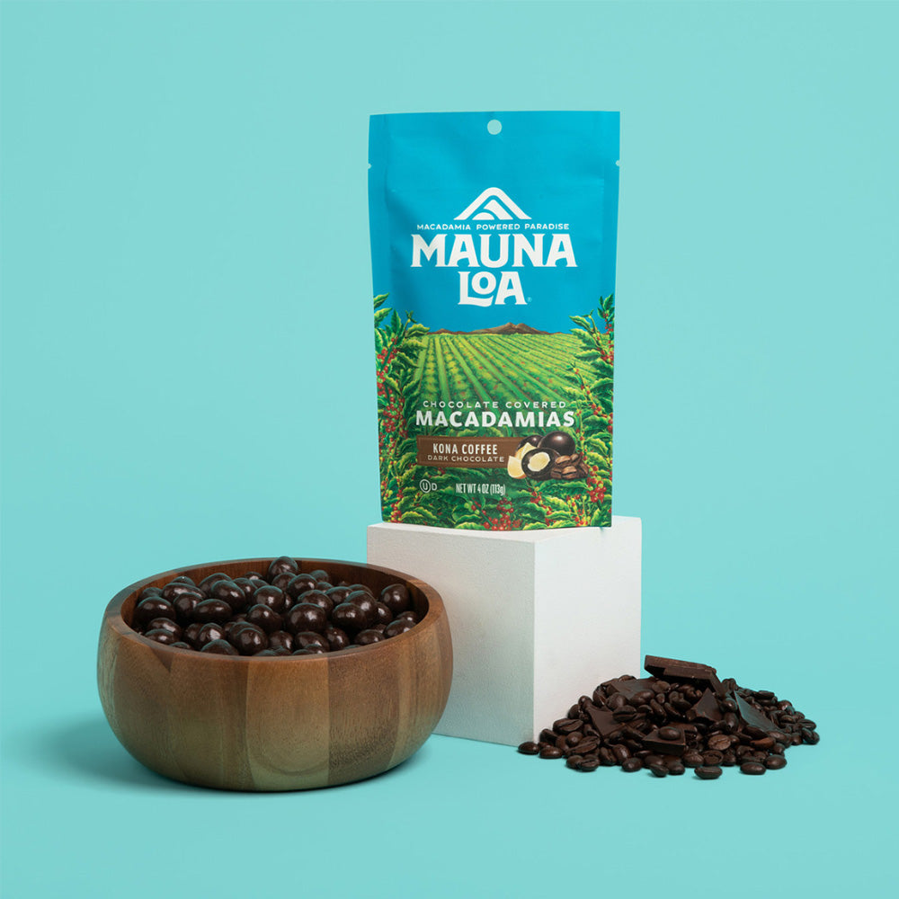 マウナロア コナコーヒーマカダミアナッツダークチョコレート 3袋