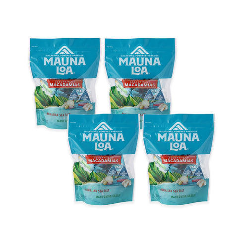マウナロア マカダミアナッツ ミニアソートバッグ(85g)4袋セット