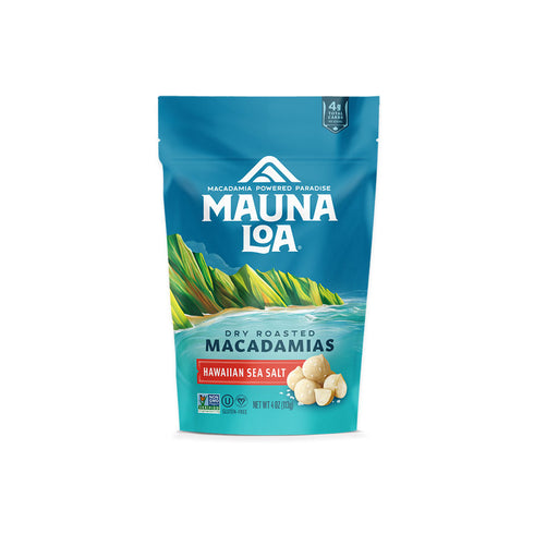 マウナロア シーソルト マカダミアナッツ スタンドバッグ4袋セット