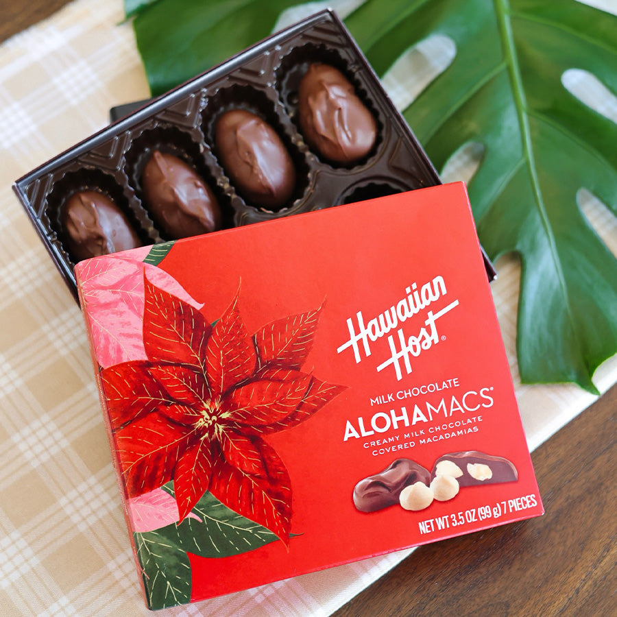 クリスマス限定】マカダミアナッツチョコレート アロハマックス ミルク