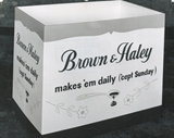 ブラウン＆ヘーリー社は、毎日チョコレートを作り続けている（日曜日以外は）