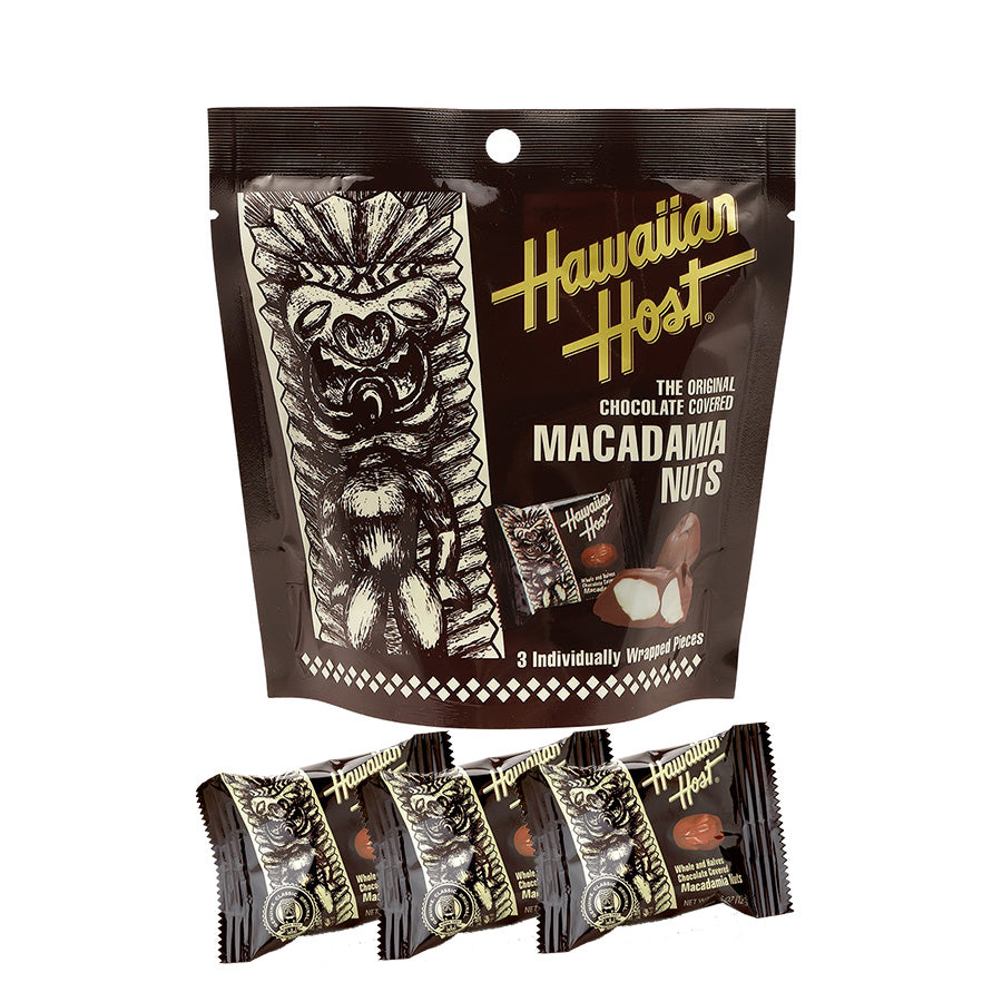 マカダミアナッツチョコレートTIKI プチパック（3粒） – 【ハワイアン