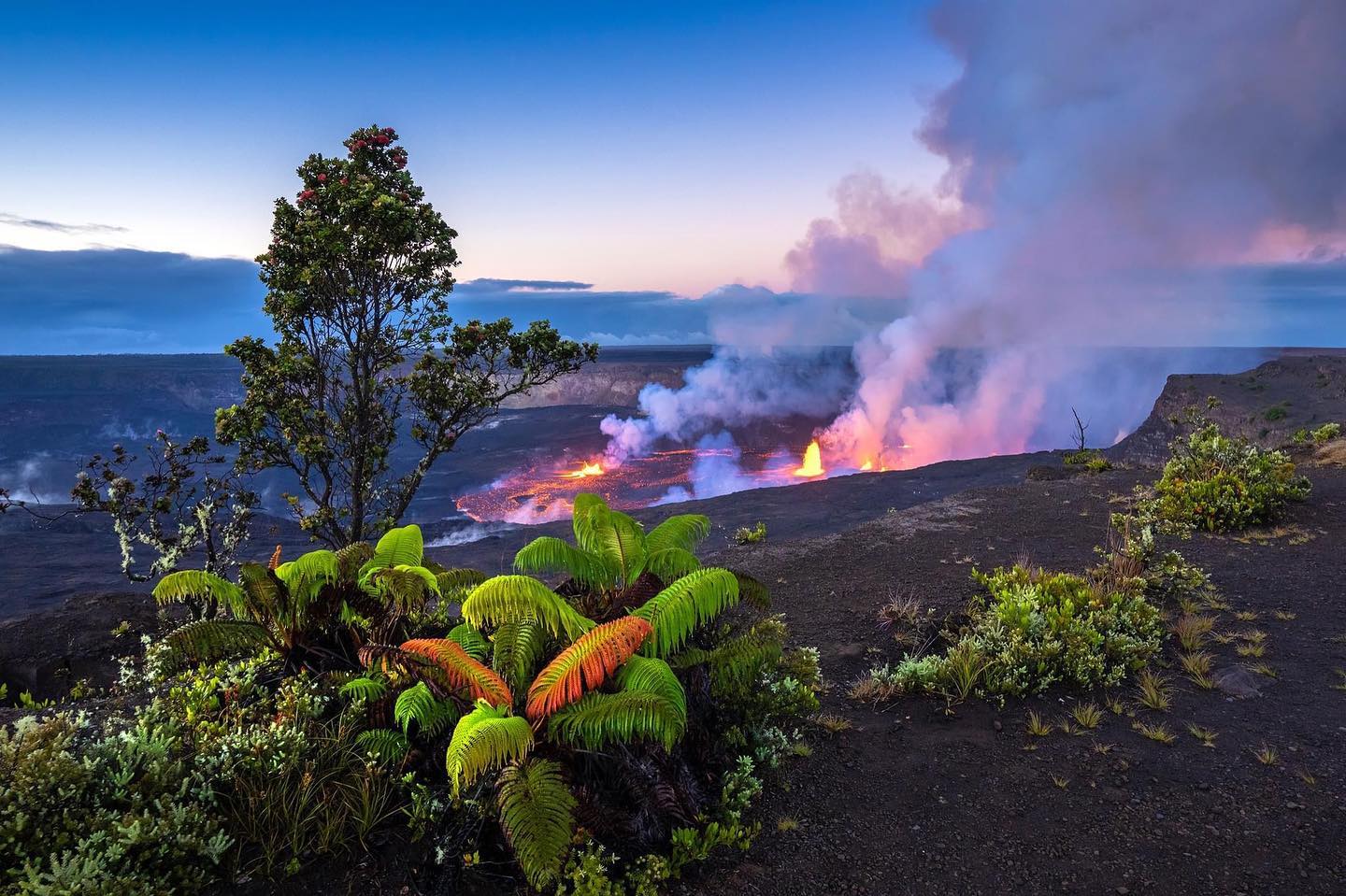 ハワイの世界遺産－ハワイ火山国立公園