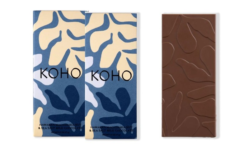 【セット割引】KOHO マカデミアナッツシーソルト ミルクチョコレート 2個セット
